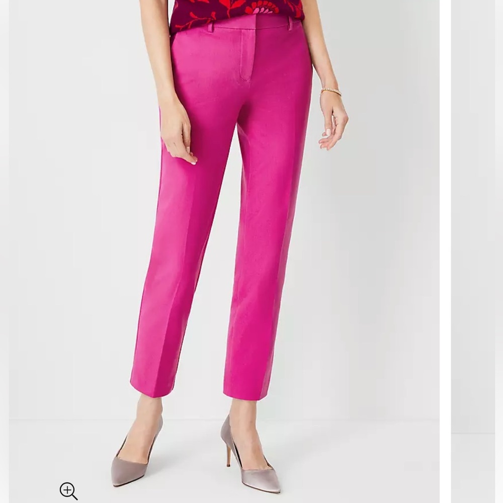 The Petite Eva Ankle Pant Rich Berry